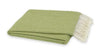 Lands Downunder Italian Herringbone Lemongrass Throw by Lands Downunder - 51" x 67" Throw Lemongrass at FIG LINENS AND HOME - 1