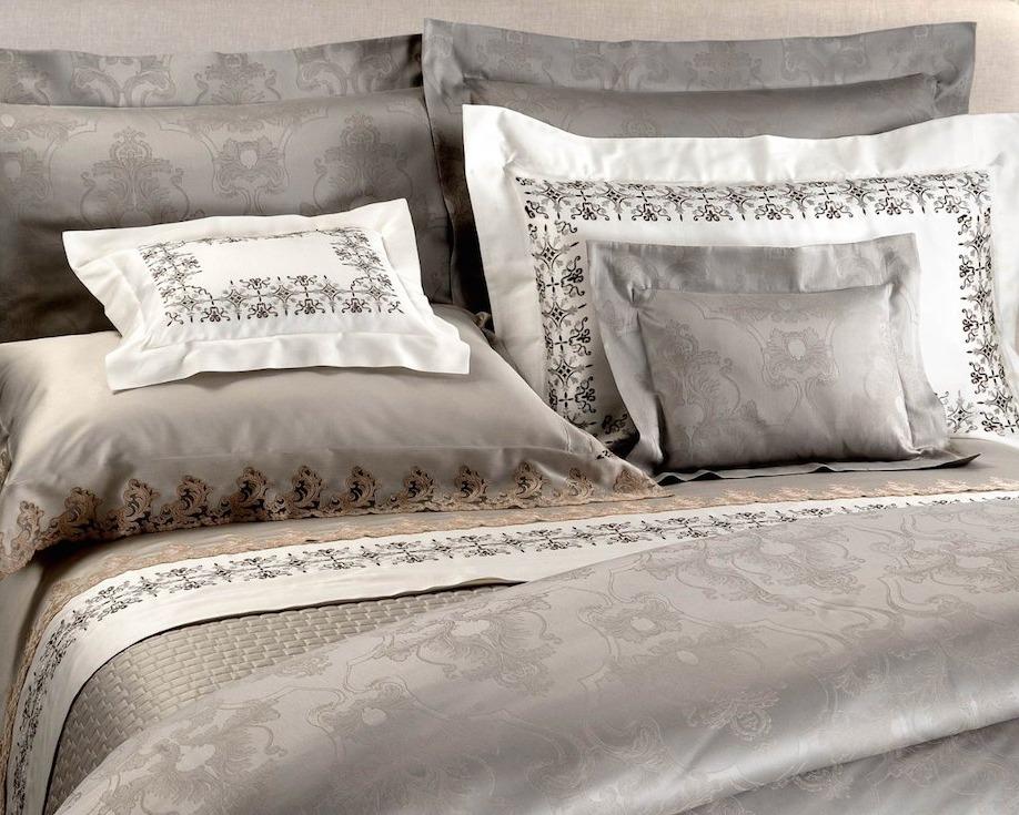 Vanessa Embroidery Bedding by Dea Linens | Fig Linens and Home