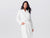 Unisex Organic Waffle Robes in White by Coyuchi | Fig Linens